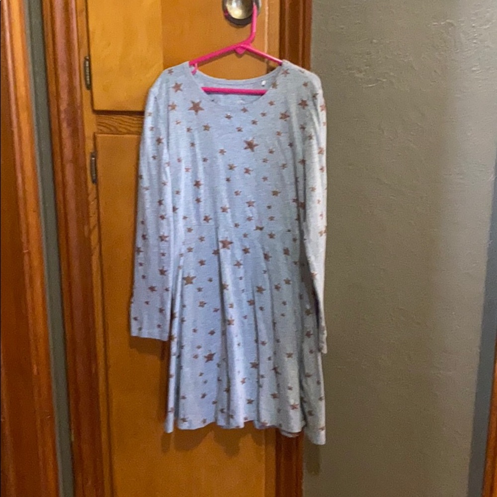 Grey star dress